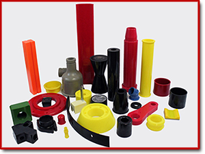multiple polyurethane parts